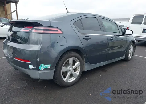 2012 Chevrolet Volt из США, поврежденный, VIN 1G1RE6E4XCU123284